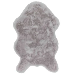 Schöner Wohnen Kollektion Fellteppiche>Teppich Tender 60x90 cm Shape Silber
