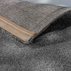 Schöner Wohnen Kollektion Kurzflorteppiche>Teppich Pure 80x150 cm Silber