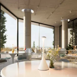 Sigor Innenleuchten>Tischleuchte Nudrop Schneeweiß