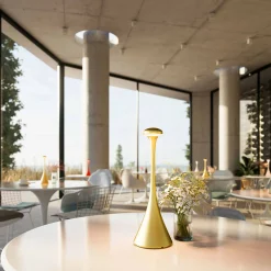 Sigor Innenleuchten>Tischleuchte Nudrop Goldfarben