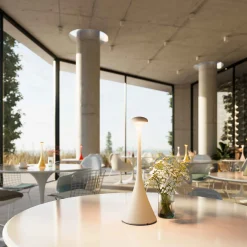 Sigor Innenleuchten>Tischleuchte Nudrop Dünenbeige