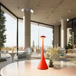 Sigor Innenleuchten>Tischleuchte Nudrop Feuerrot