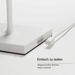 Sigor Innenleuchten>Tischleuchte Nuindie 38cm Rund Schneeweiß