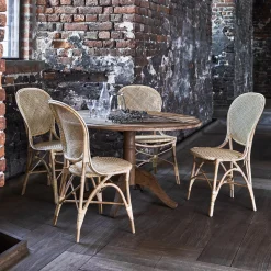 Sika Design Esstische>Esstisch Michel Ø120 cm Teak