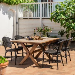 Sika Design Gartentische>Gartentisch Colonial 160x100 cm Teak