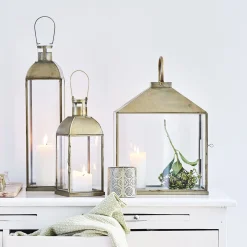 Sika Design Laternen>Laterne Brass Medium Messing