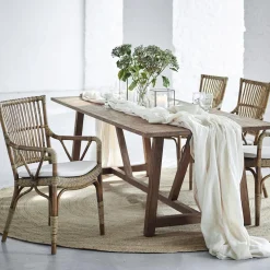 Sika Design Naturfaserteppich>Naturfaserteppich Jute Ø280 cm Natur