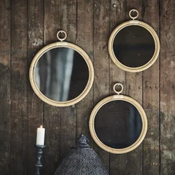 Sika Design Spiegel>Spiegel Ella Ø50 cm Natur