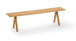 Weishäupl Gartenbänke>Gartenbank Loft 180x38x46 cm Teak