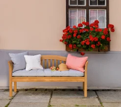 Weishäupl Gartenbänke>Gartenbank Viktorian 3-Sitzer Teak