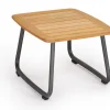 Weishäupl Garten-Beistelltische|Gartentische>Garten-Beistelltisch Denia 55x55 cm Teak massiv