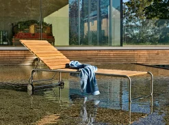 Weishäupl Gartenliegen>Gartenliege Prato Teak