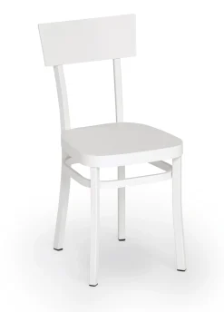 Weishäupl Gartenstühle>Gartenstuhl Flow Bistro Weiß