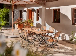 Weishäupl Gartentische>Gartentisch Classic 180x80 cm Graphitgrau