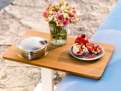 Weishäupl Gartentische>Gartentisch New Hampton 65x40 cm Weiß