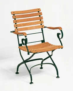 Weishäupl Gartenstühle>Hochlehner Classic Dunkelgrün