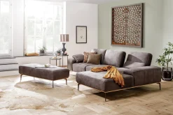 Willi Schillig Sofas>Sofa Ecksofa Run Longchair Rechts Mocca