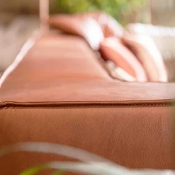 Willi Schillig Sofas>Sofa 3-Sitzer Around The Block Cognac